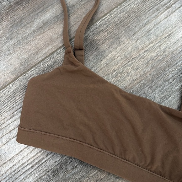 SKIMS Fits Everybody Scoop Oxide Bralette Large XXS NWT - Picture 6 of 9